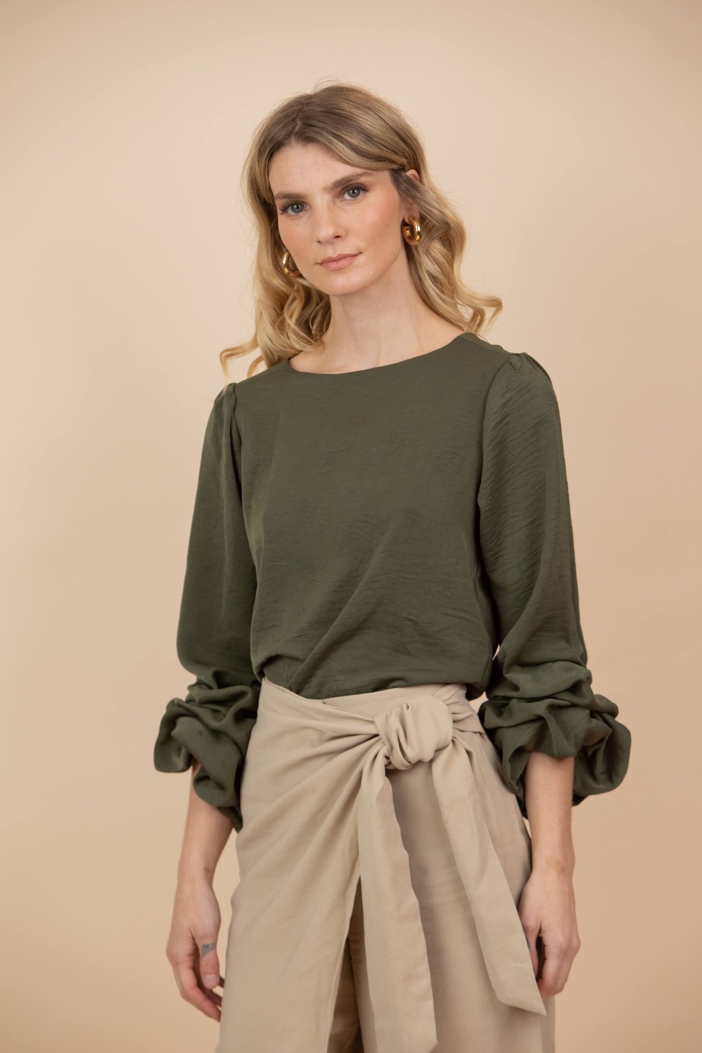 Blusa Letty Verde Oliva