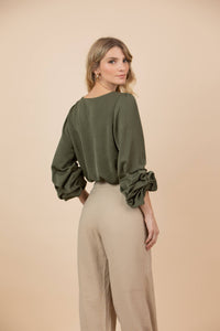 Blusa Letty Verde Oliva