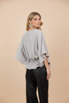 Blusa Matilde Gris Perla