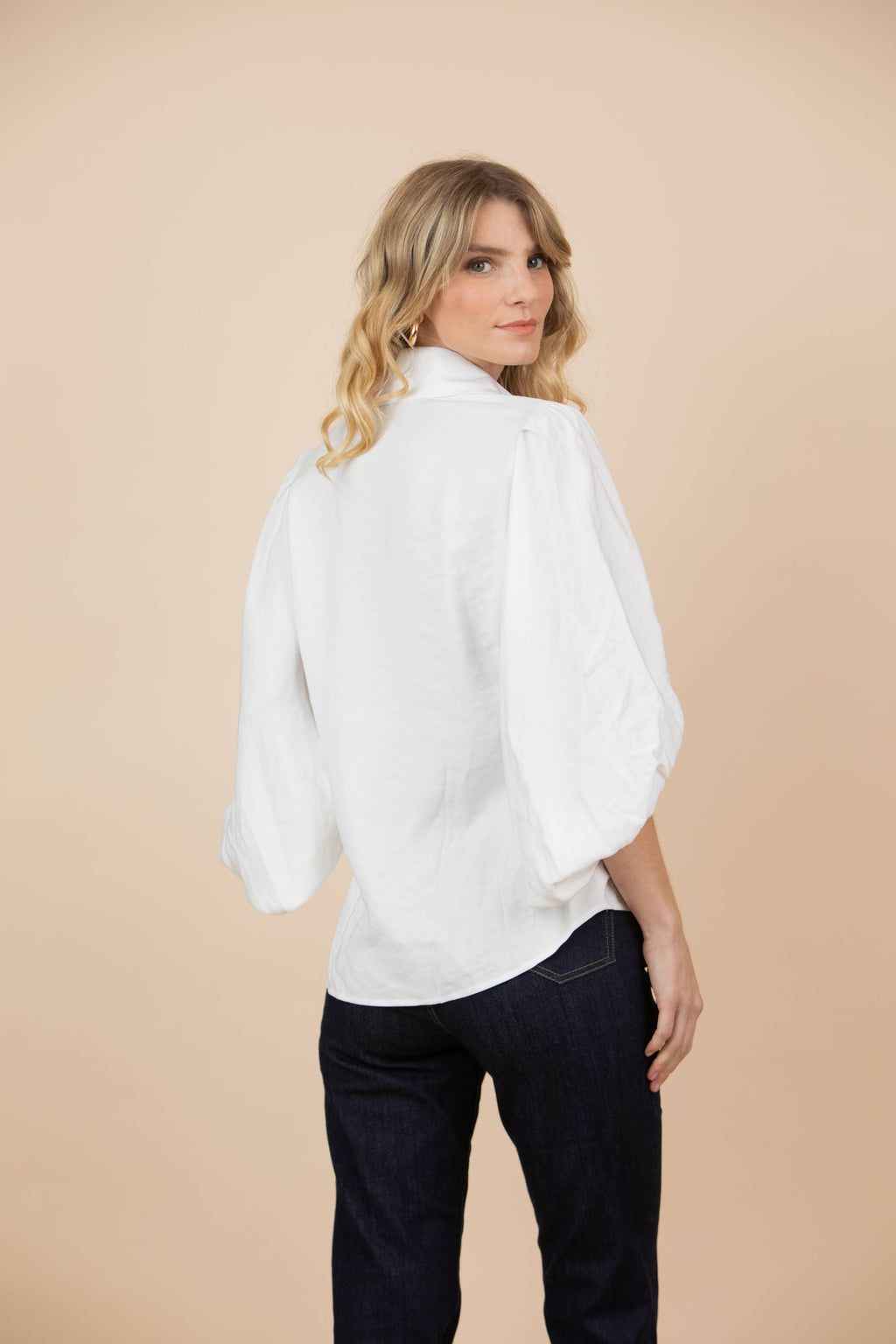 Blusa Natalia Marfil