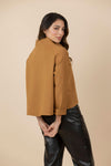Blusa / Chaqueta Zoe Mostaza