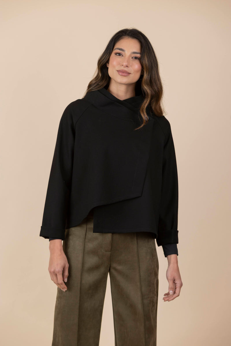 Blusa / Chaqueta Zoe Negra