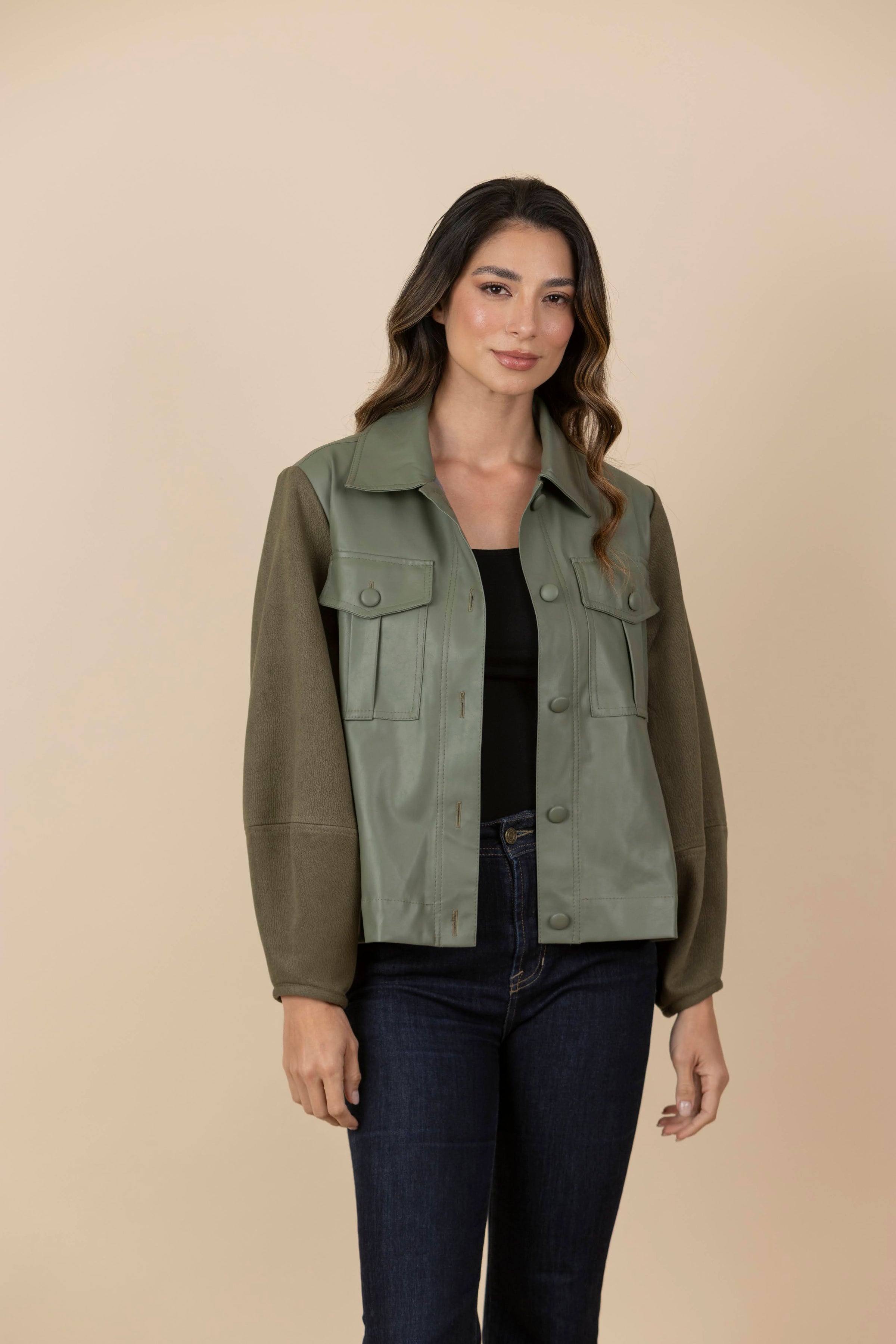 Chaqueta Anastasia Verde Oliva