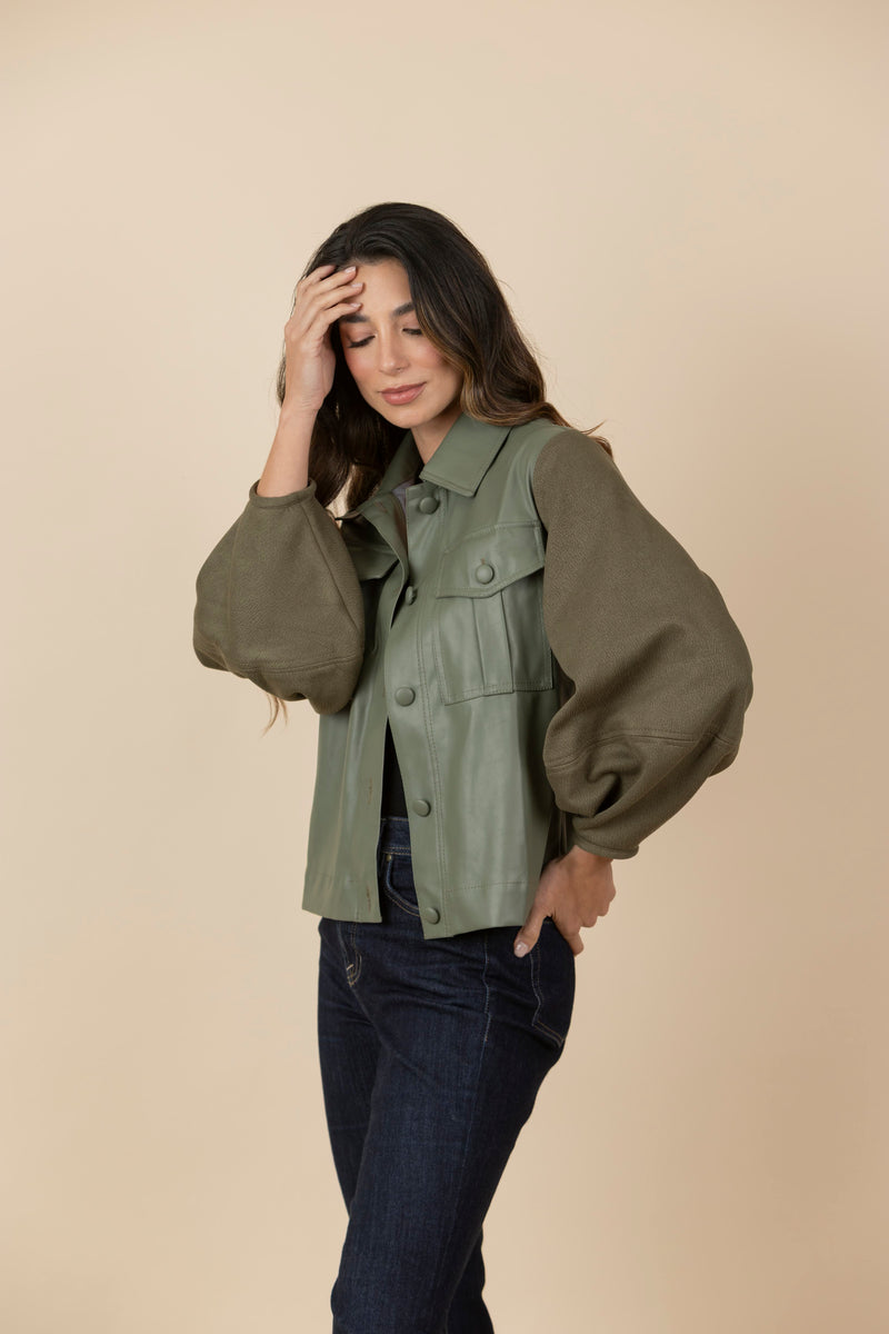 Chaqueta Anastasia Verde Oliva