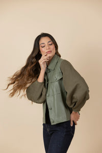 Chaqueta Anastasia Verde Oliva