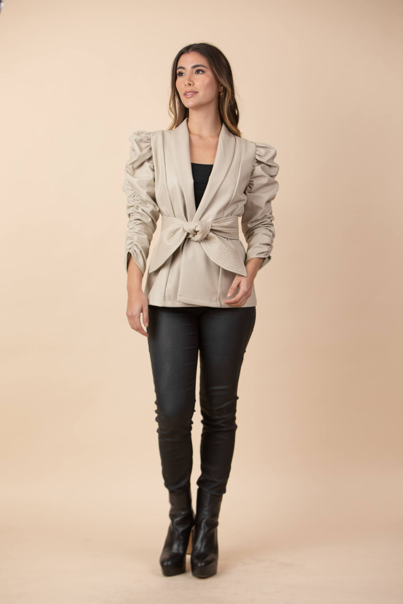 Chaqueta  Karen Beige