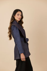 Chaqueta María Jean Ecocuero Ref. #2