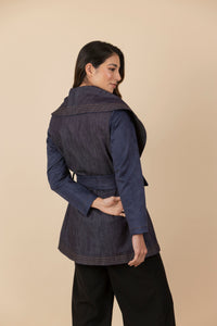Chaqueta María Jean Ecocuero Ref. #2