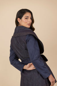 Chaqueta María Jean Ecocuero Ref. #2