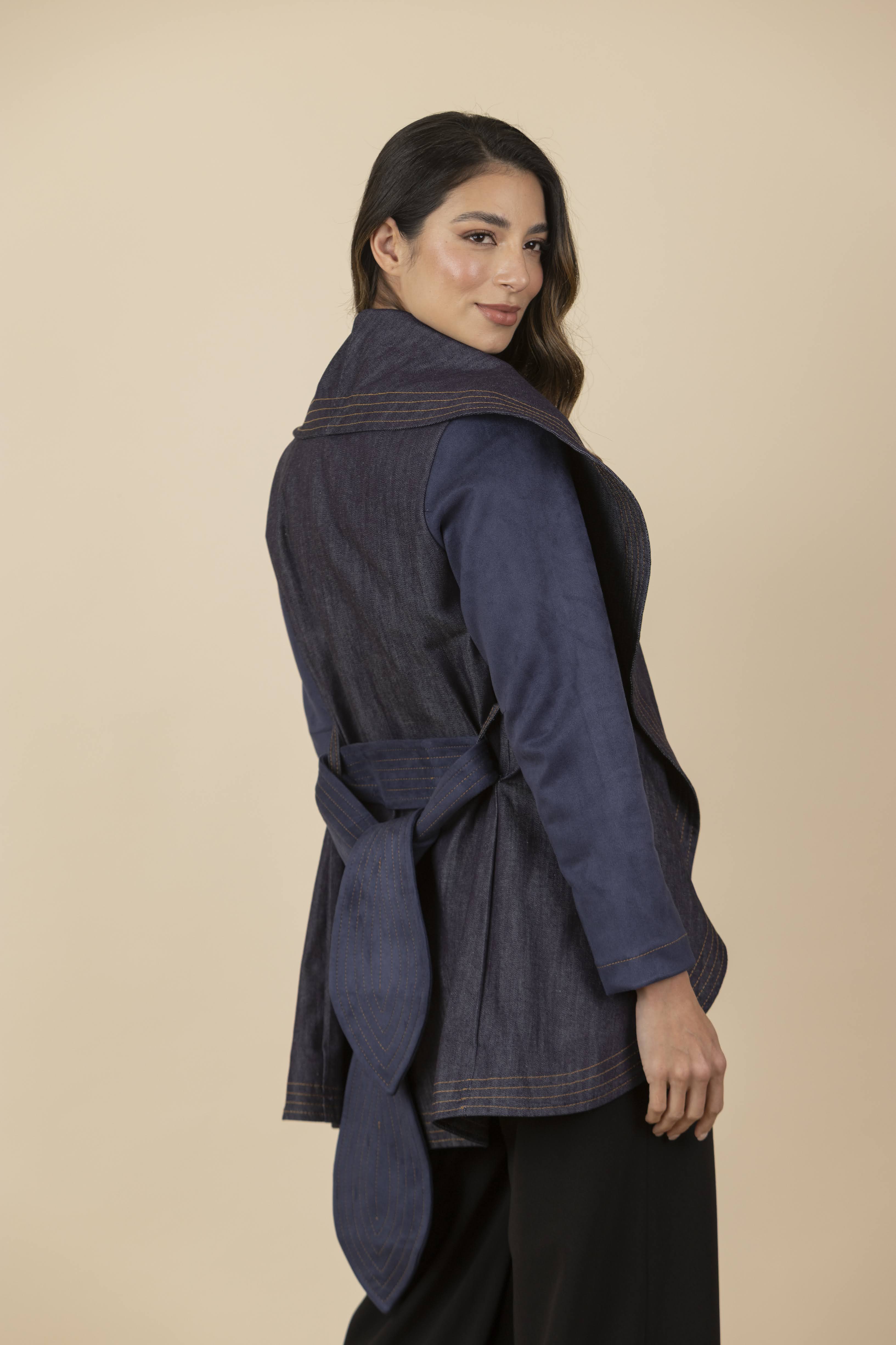Chaqueta María Jean Ecocuero Ref. #2
