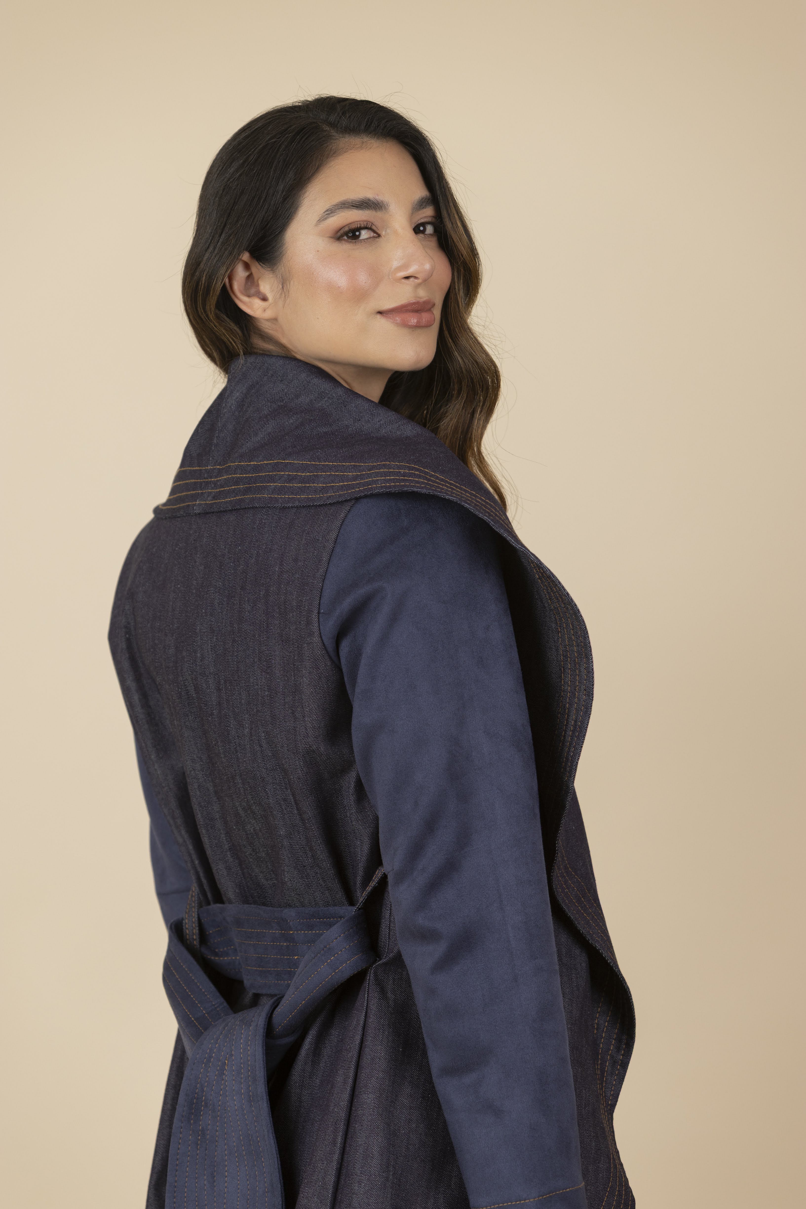 Chaqueta María Jean Ecocuero Ref. #2