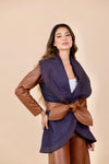 Chaqueta María Jean Caramelo