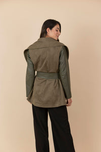 Chaqueta María Verde Olivo Ref. # 2