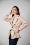 Chaqueta Victoria Resort Beige
