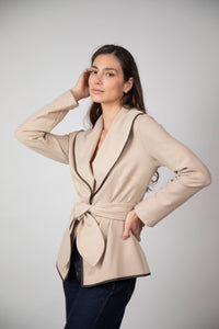 Chaqueta Victoria Resort Beige
