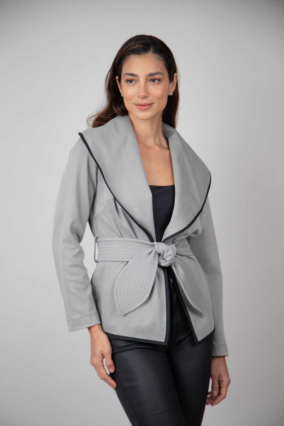 Chaqueta Victoria Resort Gris Claro