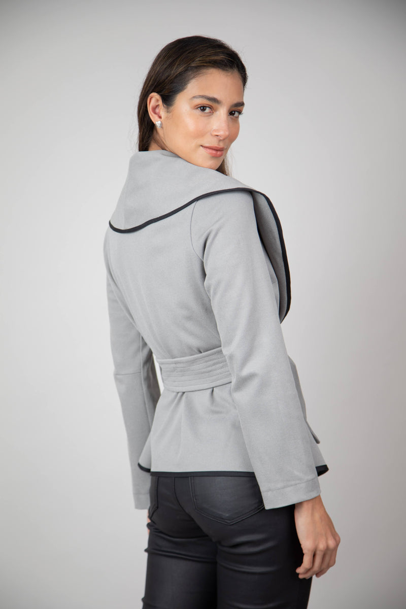 Chaqueta Victoria Resort Gris Claro