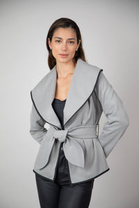 Chaqueta Victoria Resort Gris Claro