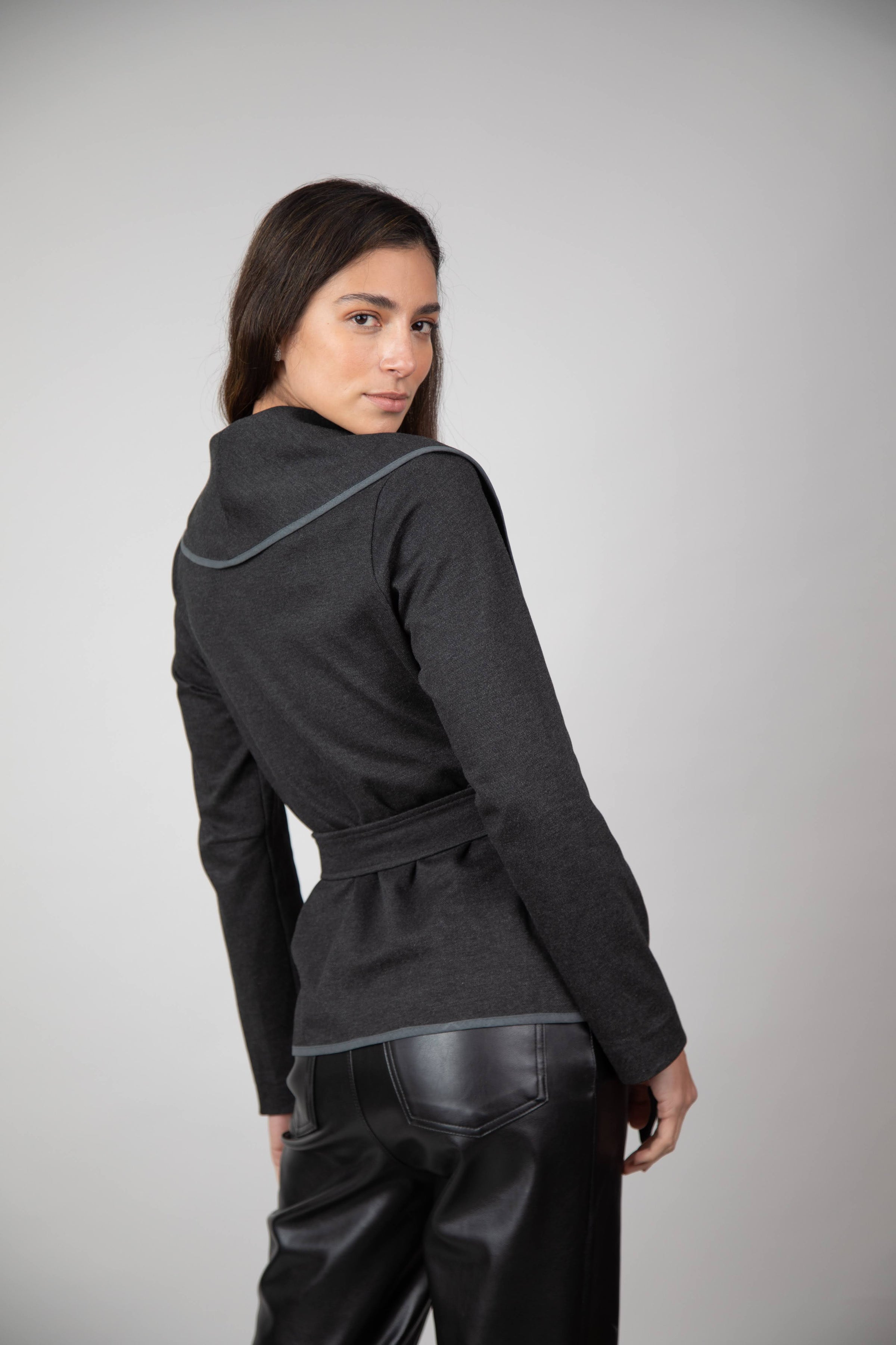 Chaqueta Victoria Resort Gris Ratón