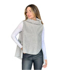 Chaleco Desigual Paño Gris Claro