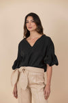 Pantalon Cinturón De Hojas Suede Beige