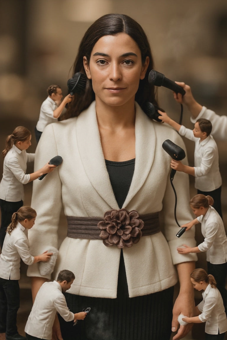 Chaqueta Antonina Marfil