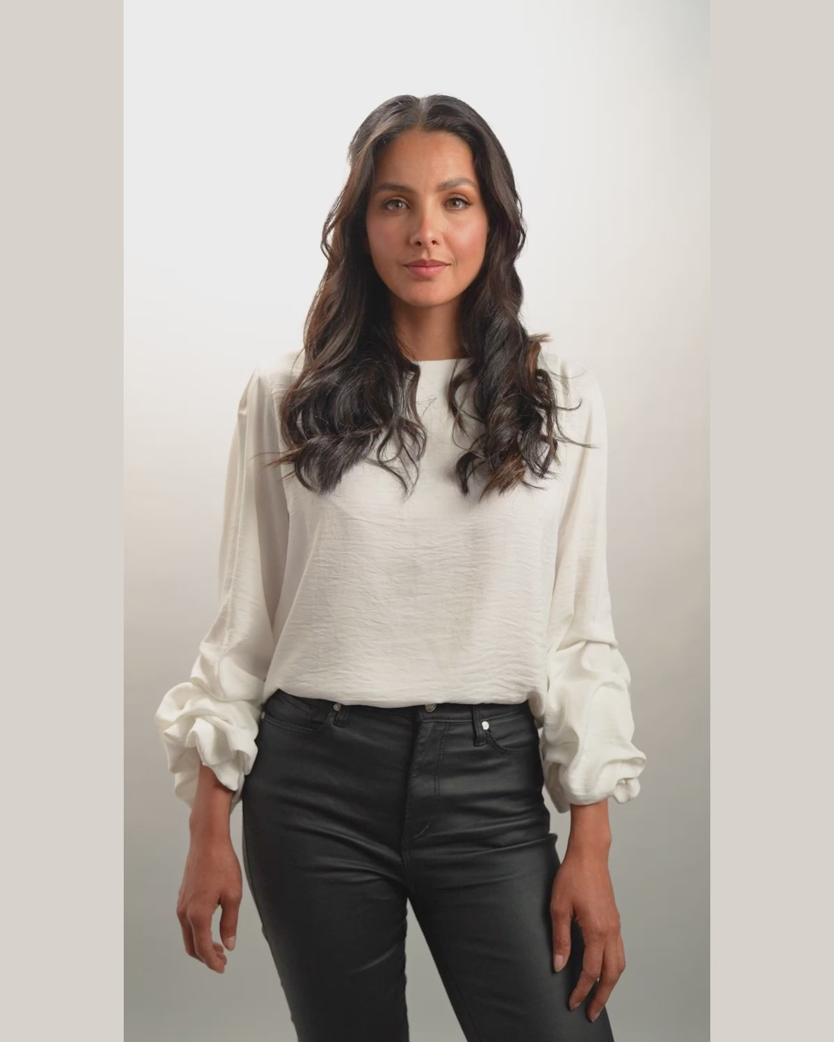 Blusa Letty Marfil